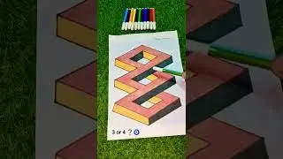 How is it possible❓❓ 😂 #shorts #drawing #art #artist #creative #draw #how #shorts #magic #satisfying