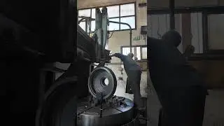 Pump casing machining on the vertical lathe 👍 #machining
