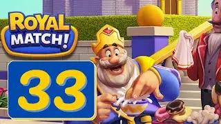 Royal Match - Area 33 - Bowling Alley - Gameplay
