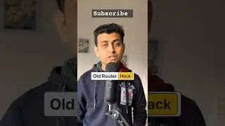 Old router hack wifi range extender #wifirouter #wifihack