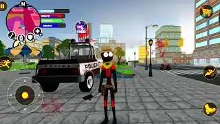 Stickman Superhero by Naxxex New Update: New Guns, New Cars, New Skins - Tank, Helicopter, Stickman