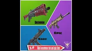 Mark an Uncommon, Rare, and Epic Item.