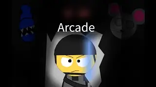 Beating Arcade in nightmare mode (The end...) (Roblox Lost Rooms)