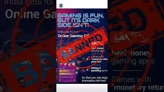 Ab carodpati kaise banoge? 😨 All online real money games ban in India | #shorts