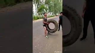 tire workout / home workout / #youtubeshorts #viral #shorts #motivation #workout #exercise #tire