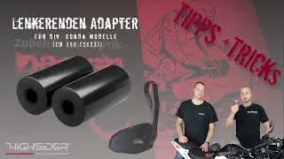 Vorstellung HIGHSIDER D17 Lenkeradapter f&uuml;r die neue Honda CB750