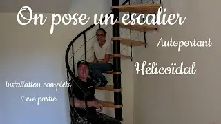 EP15💎 escalier h&eacute;lico&iuml;dal autoportant Brico d&eacute;p&ocirc;t