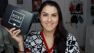 DECEMBER 2019 BOXYCHARM UNBOXING AND TRY ON