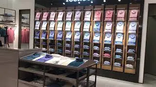 Shirt display racks