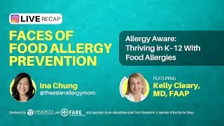 Thriving in K–12 with Food Allergies – Being Allergy Aware