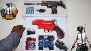 PUBG Flare Gun and PUBG UZI Submachine Gun Unboxing