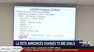 Louisiana DOTD announces changes to Disadvantaged Business Enterprise Program