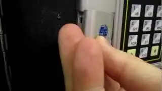 How to open the hidden key for the Secure Mail Vault Locking Mailbox with combination and post