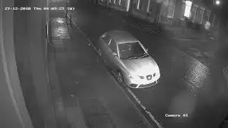 Car crashed into in Winckley Square