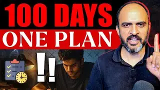 The ONLY 100-Day NEET Plan You Need (Realistic & Proven)!!!