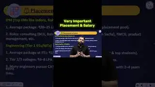 Very Important Placement & Salary 💯 #ipmatwallah #physicswallah #ipmat2026 #bschools #viral#parthsir