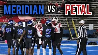 SENIOR NIGHT!📈: #5 Petal(7A) vs Meridian(7A) || MSHSFB