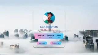 How to Make Profile Card in HTML _  CSS _  for beginners