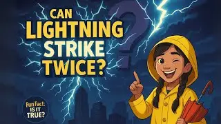 FUN FACT EP. 5 | Lightning never strikes twice? Is it true?! #nethyworld 