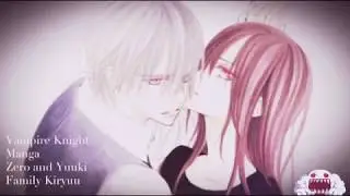 Zero and Yuuki manga Vampire Knight