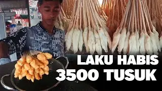 SEMPOL AYAM SAUS KACANG SEHARI HABIS 3500 TUSUK!!