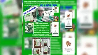 NYCN CONSULTATION SUPPORT SERVICE@ LEEDS@NIS CONTACTLESS APP FOR NIGERIAN E-PASSPORT APPLICATION