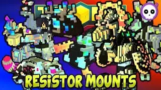 EVERY RESISTOR MOUNT IN TROVE HEROES!