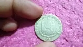 50 centavos old coin year 1967 collection