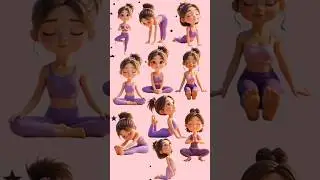 Kids Yoga | Yoga for Beginners | Kids Exercise | Morning Yoga | KaKaDiKa #shorts #kids