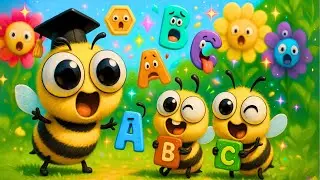 Baby Bumblebee Alphabet Phonics and Fun | Dance Songs for Kids Toddlers Preschoolers