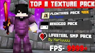 🎮 Top 8 BEST PvP Texture Packs for Minecraft 1.21.x (FPS Boost + No Lag!)