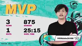 [PMPL-ID Season 4 Super Weekend 3, Day 1, MATCH 1] Game summary