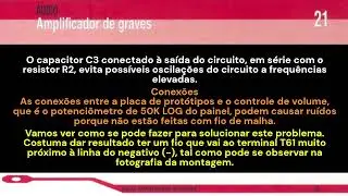 MSLE-24 02-Áudio 21 - Amplificador de Graves