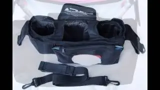 Angel Baby Stroller Organizer Diaper Bag w/ SHOULDER STRAP & WIPES POCKET
