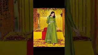 Mehandi dress| simple dress design#