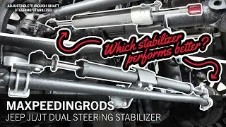 Are Dual Steering Stabilizers a Myth? Testing the MaxpeedingRods Kit on My Jeep Wrangler JL