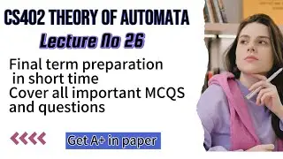 CS402 Lecture 26: Pumping Lemma - A Powerful Tool for Proving Non-Regular Languages