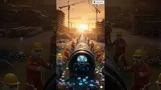 &ldquo;Glowing Fish on a Robotic Arm 🐟✨ | 8K Cinematic Pixar-Style CGI | Mirror Lake Scene&rdquo; #funnyanimals