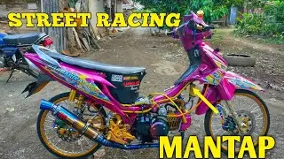 MODIFIKASI SUPRA X 125 STREET RACING || Supra bapak keren