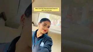 GD ( Group discussion) detailed explanation of  questions asked #youtubeshorts #trending #cabincrew