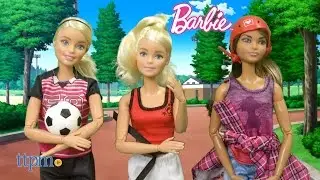 Barbie Made to Move Skateboarder, Soccer Player & Martial Artist from Mattel