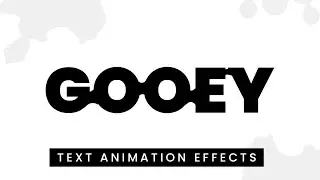 Gooey Text Animation Effects using Html CSS | Gooey Text Effects