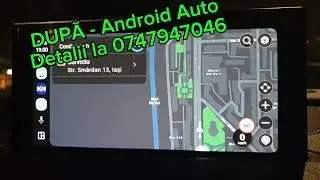 Audi Q7 fabricat 2017 activare Audi Smartphone cu Android Auto si CarPlay plus actualizare harti GPS