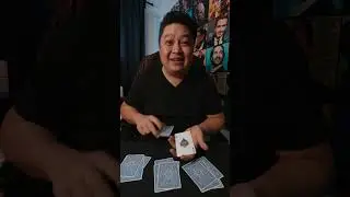 Card Cheating Technique The Bottom Deal (Face Up) #Shorts
