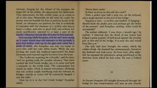 An Occurrence at Owl Creek Bridge Audio Book part 1