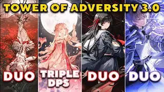 All New Towers Duo Only (Camellya - Jinshi - Chisa - Yao) | Wuwa ToA 3.0 | Wuthering Waves