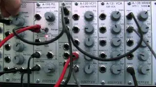 Doepfer A196 PLL- Experiments with the Phase Locked Loop- Basic Patching Pt. 2 