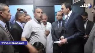 محافظ بني سويف يتفقد مركز ومدينة سمسطا ويزور المستشفي المركزي
