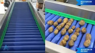 Roller Inspection Conveyor Belt | Roller Conveyor | Inspection Belt | Conveyor Belt | Conveyor |