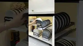 Pull Out Cabinet Organizer for Kitchen | Slide-Out Pantry Shelf | No-Drill Easy Install